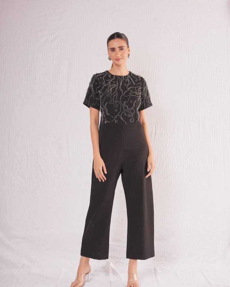 Ivory jacket and column dress co-ord