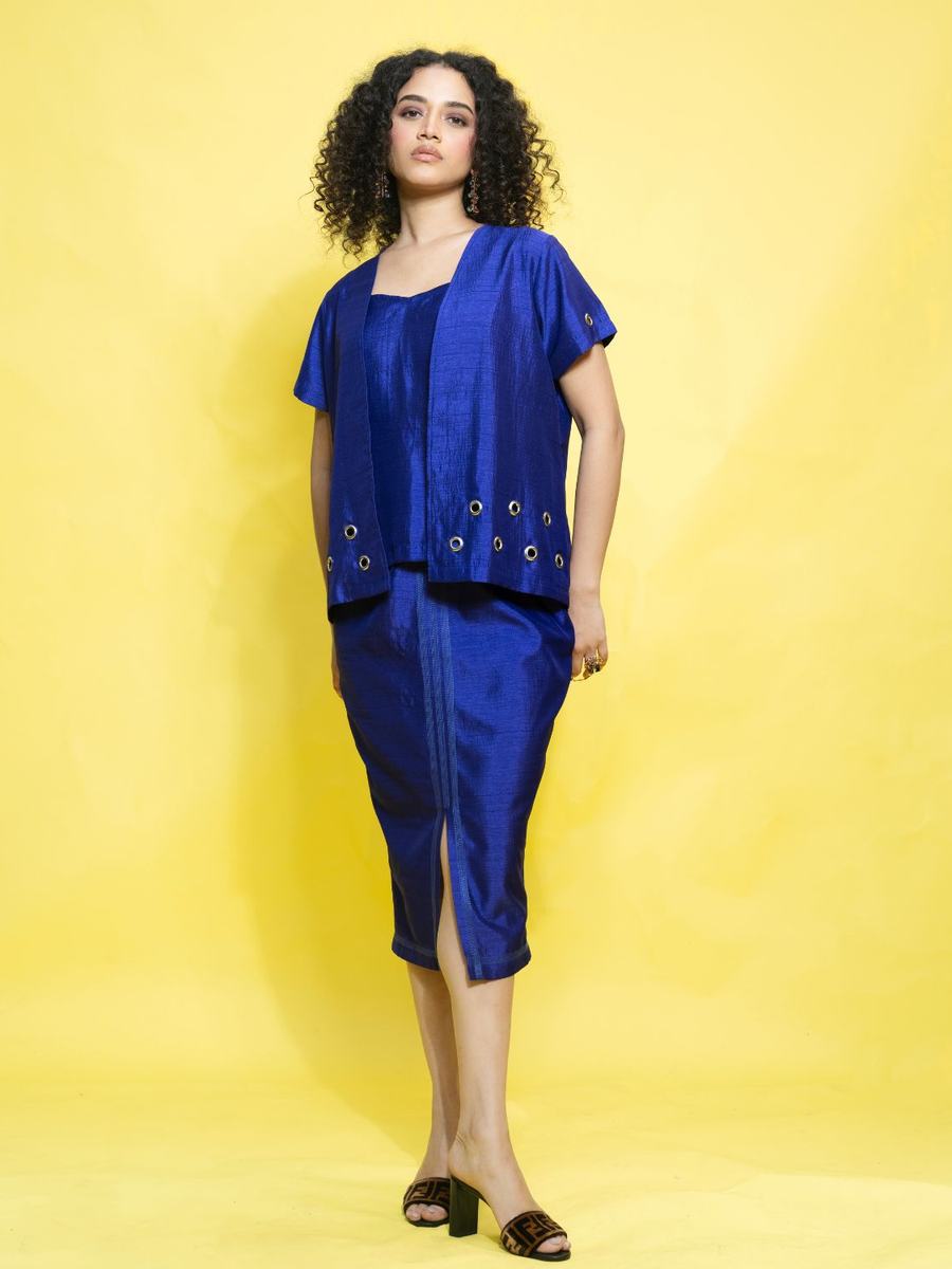 Cobalt co-ord set